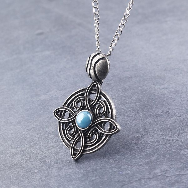 

the elder scrolls amulet of mara necklace skyrim cosplay necklace oblivion morrowind amulet pendant for women men charms jewelry, Silver