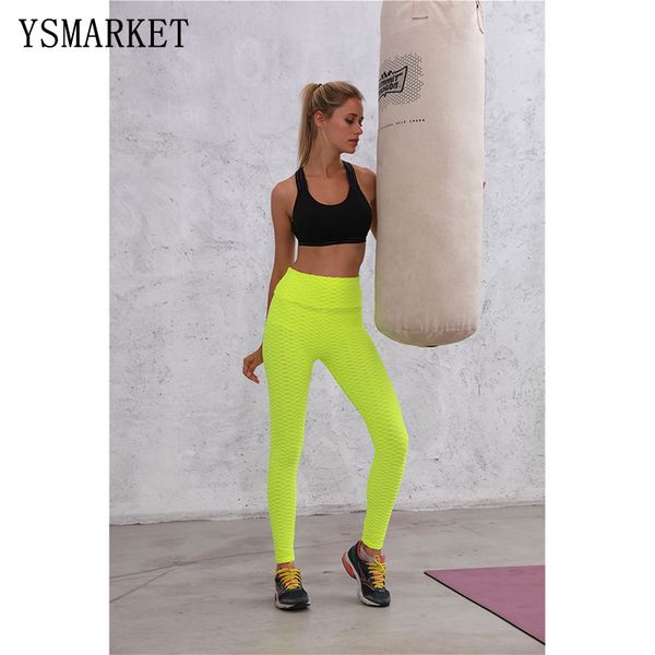 

сексуальные женщины хип пуш-ап упражнения тренировки стрейч длинные брюки для йоги aa421, White;red