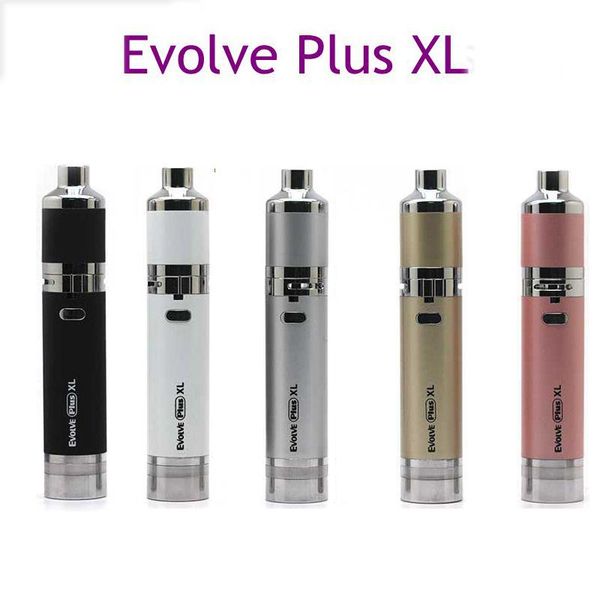 

100% высокое качество Yocan Evolve Plus XL Wax Vaporizer Pen Starter Kit клон с батареей 1400 мАч Quad кварцевый стержень катушки Силиконовая Банка