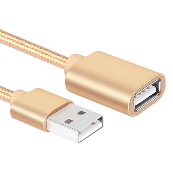 

USB-кабель от мужчины к женщине расширение нейлон ткать кабель используется для мо