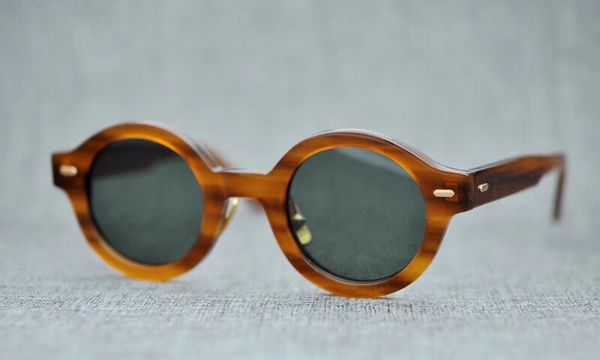 

Round gold women polarized ungla e plank alloy high de igner 4 color uv400 ladie ungla e come with box