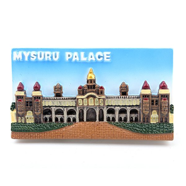 

indian mysuru palace scenic fridge sticker fridge magnet souvenir gift modern home kitchen decoration