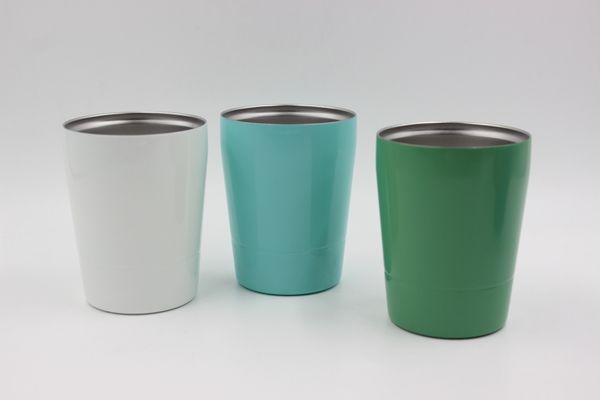

vehicle stainless non-vacuum wine tumbler steel 8.5oz cups beer mugs travel mug glasses 8.5oz with straws&lids lbflj