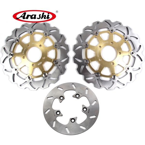 ARASHI Für Suzuki GSXR 600 2004 2005 Vorne Hinten Bremsscheiben Disk Disc Motorrad Zubehör GSX R GSX-R GSXR600 750 1000