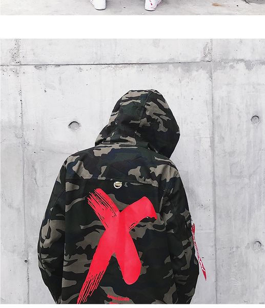 

size hoody us men jacket camo letter red yellow military women windbreakers hip coat jackets outwear x big hop fashion s-xl kgmqv, Black