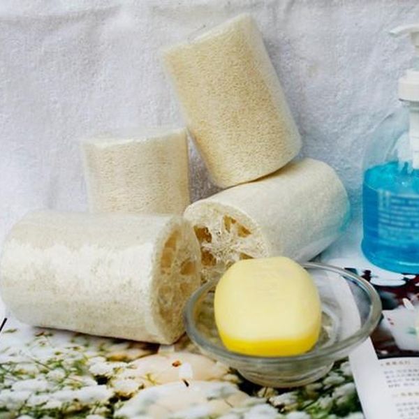 

natural loofah sponge bath peeling brush scrubber skin care exfoliating tan shower sponge massage puff loofa mesh sponge spa cleaning