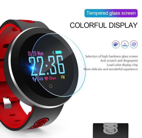 

smartwatch intelligent digital sport smart watch pedometer for phone android wrist watch men women q8pro smart watches clock, Slivery;brown