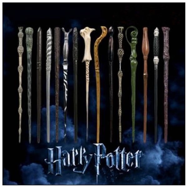 

41 Styles Harry Potter Wand Magic Props Hogwarts Harry Potter Series Magic Wand Harry Potter Magical Wand With Gift Box CCA9102 100pcs