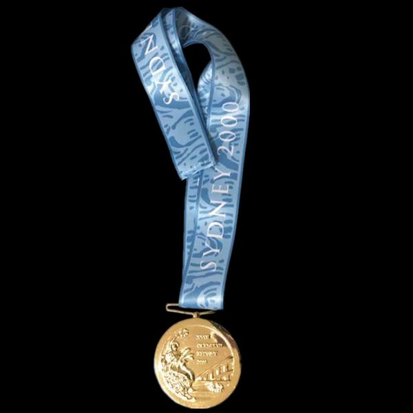 

20 шт. 2000-й сидней, 27-я олимпийская золотая медаль, спортивная награда, значок 60 мм с лентой