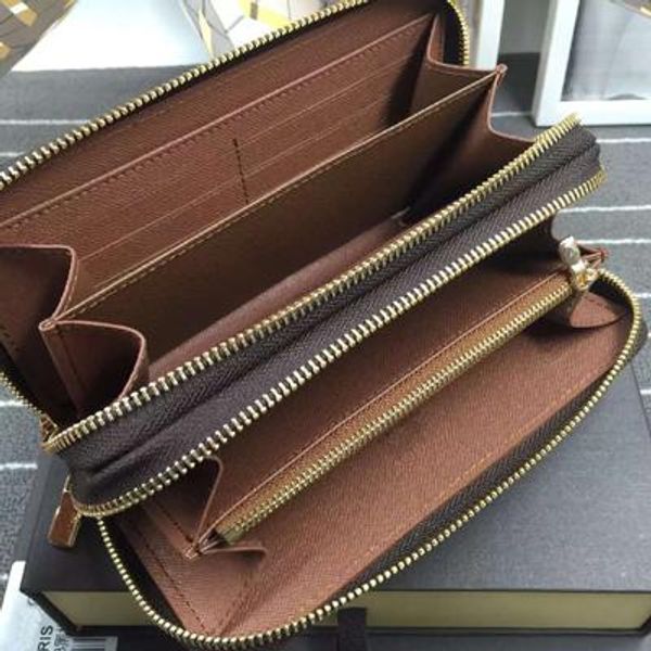 

Леди клатч классический классический кошелек мужчины женщины длинные держатели