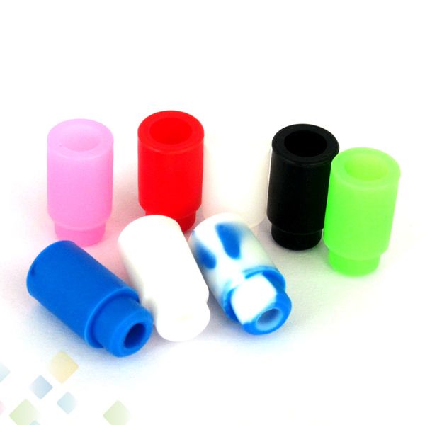 

Drip Tip 510 Disposable Mouthpiece Soft Silicone Test Tips Fit Universal E Cigarettes RDA RTA Tank Vape Cap Candy Packaging DHL Free