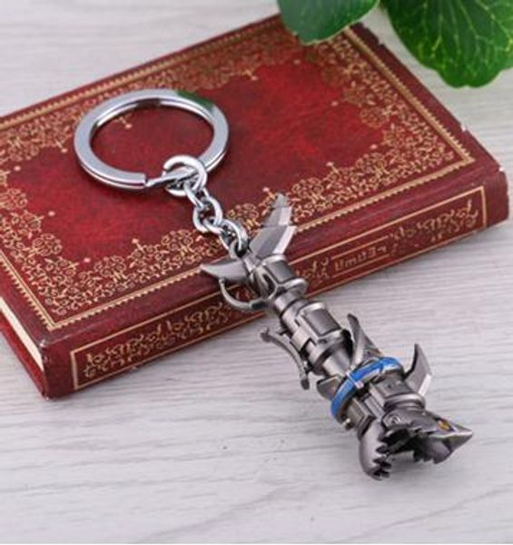 

2018 new styes model key chain 12pcs /lot fashion keychain, Silver
