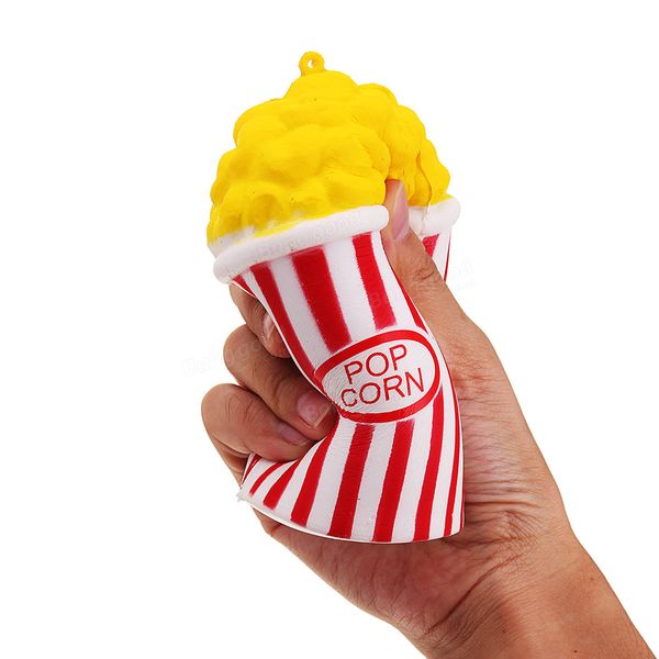 

squishy toy popcorn shaped slow rising cartoon soft squeeze toys phone straps jumbo squishies kawaii cream scented