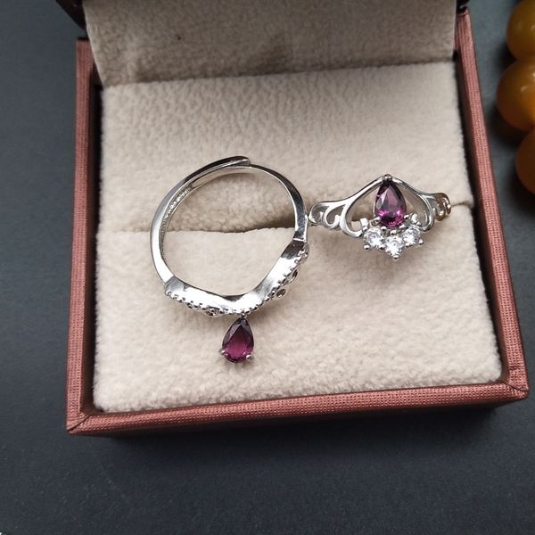 

925 sterling silver tourmaline rings fashion gift for women jewelry rings fine jewelry wholesale j040601agx, Golden;silver