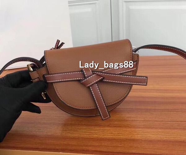 

Women mini Saddle bag Fashion shoulder bag Top quality Real leather Designer Handbags purse Crossbody messenger bag Flap hobos bags