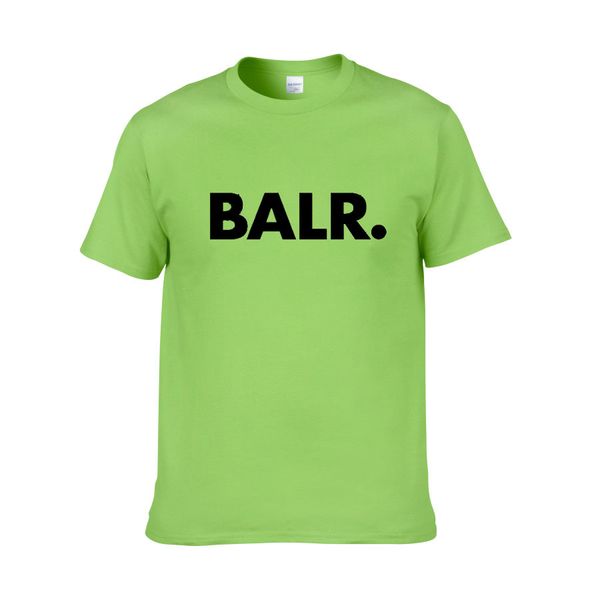 2018 nova marca de verão Balr Clothing O-JUDECO JUVEL MENINO MENINO PRINTIMENTO DE T-SHIRT HIP HOP Camiseta 100% algodão Men