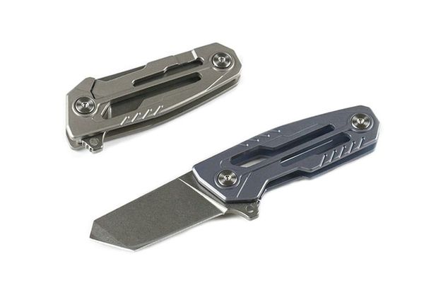 

3 Styles China High End HY007 D2 Tanto Blade Folding Knife Titanium Handle Bearing Tactical Camping EDC Pocket Xmas Gift Knives Tools P353R