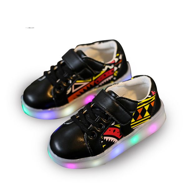 boys light up school shoes