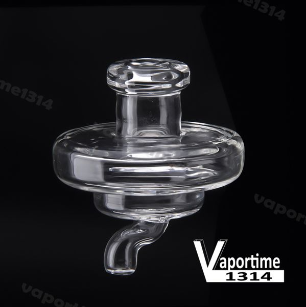 Cam Sigara Aksesuarları UFO Carb Cap OD: 34mm Evrensel Terp 2mm 3mm 4mm Kalın Kuvars Banger Nail Polinay 19mm Çapı Domeless Dab Rig 662