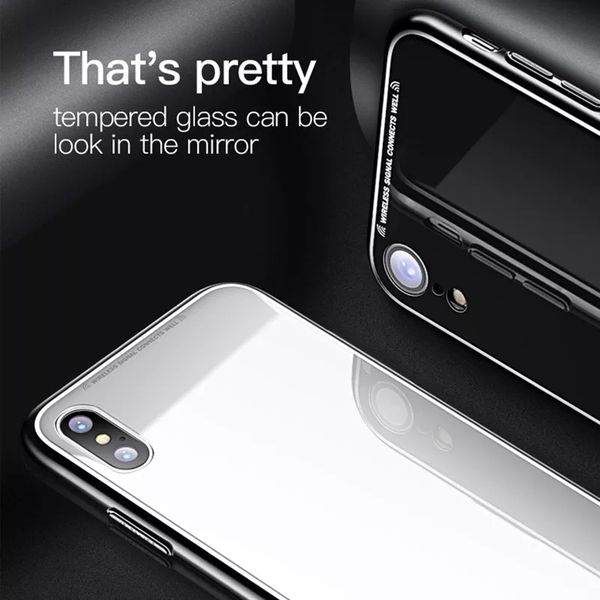 

totu style for luxury designer phone cases tempered glass phone case glossy ultra thin tpu+pc for iphone xs max case with retail package