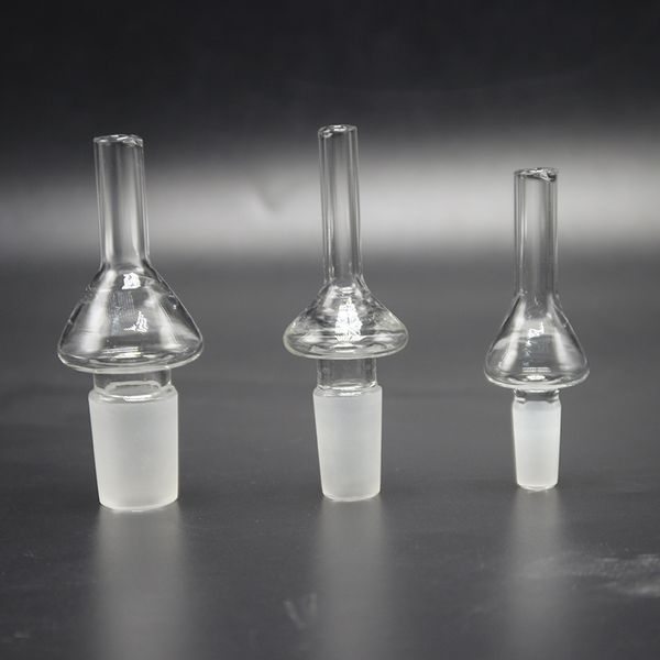 Headshop214 P002 Pipa da fumo Dab Tip 10mm 14mm 19mm Borosilicato Dabber Nail Ash Catcher Bubbler Pipes Glass Water Bong Tool