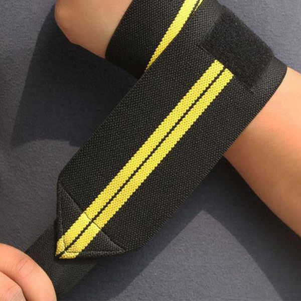 

rele1 pccs 3 color adjustable wristband elastic wrist wraps bandages sport hand gym support wrist brace wrap tennis fitnes, Black;red