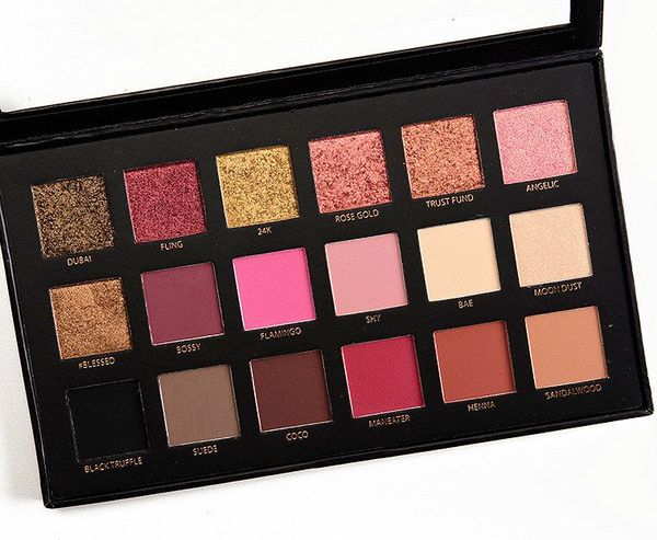 

brand cosmetics eye shadow palette by text eyes shadows 18 colors long time lasting