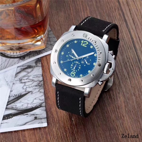 

2019 new men luxury small pointer work mens automatic machine watches pgooderai wristwatches relogies for men relojes gift, Slivery;brown
