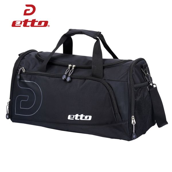 

etto 37l sports gym bag men women independent shoes storage totes soccer training handbag waterproof outdoor shoulder bag hab012