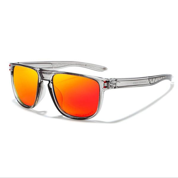

fashion sunglasses men polarized sunglasses men driving mirrors coating points black frame eyewear male sun glasses uv400, White;black