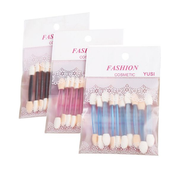 

individual packing disposable eye shadow applicators for eyeshadow eye makeup with 10pcs/set independent packing 100set/lot
