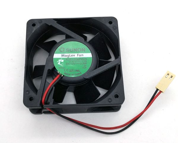 

orignal sunon kde1206pkv3 dc12v 0.3w 60*60*25mm 6cm 2lines mute cooling fan