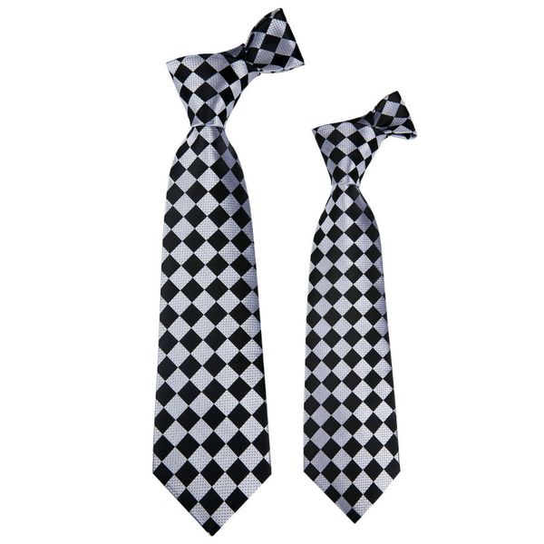 

новая мода мужская галстук черный и белый родитель-ребенок галстук отец и ребенок сетки досуг полиэстер 2018 новый список бесплатная доставк, Blue;purple