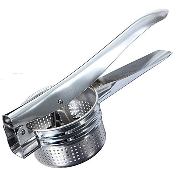 

new design stainless steel potato ricer masher fruit vegetable press juicer crusher squeezer household kitchen cooking tools