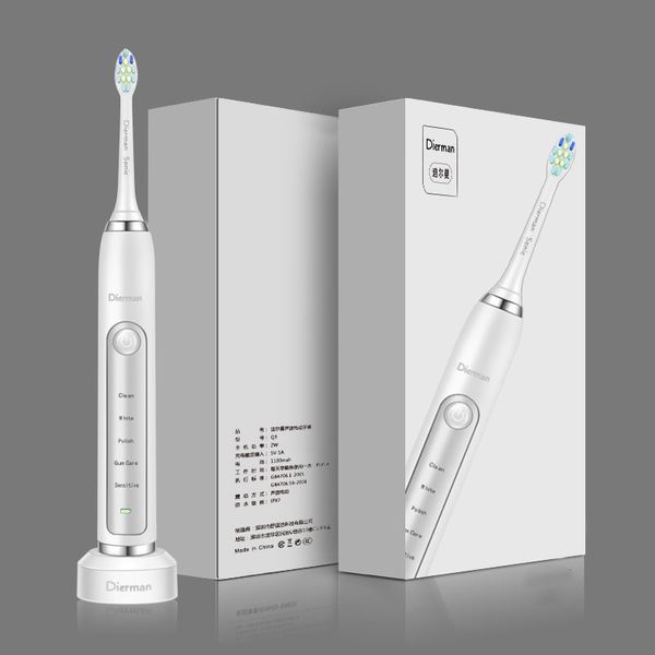 

звуковая перезаряжаемая класса IPX7 электрическая зубная щетка для взрослых