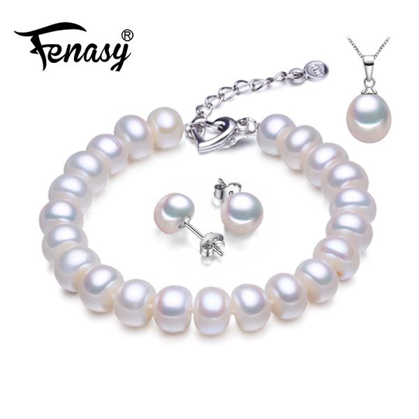 

fenasy natural pearl jewelry,necklaces & pendants earrings jewelry sets fine jewelry,wedding brand jewelry bracelets for women, Black