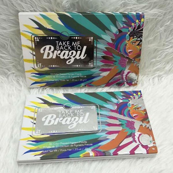 

2019 new arrival 35 color take me back to brazil eyeshadow palette dhl