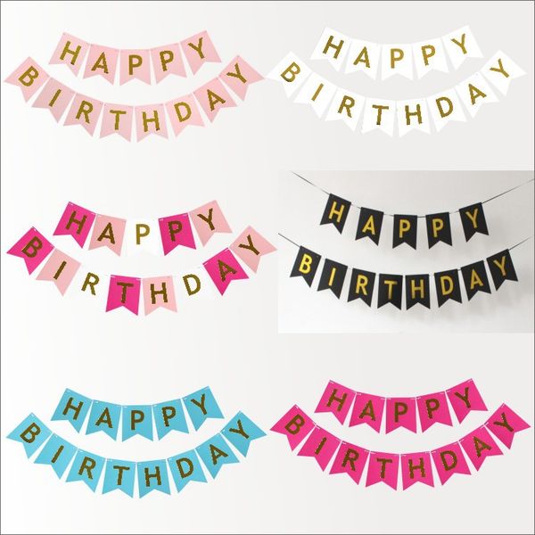 2019 Birthday Party Decorations Happy Birthday Letter Banners