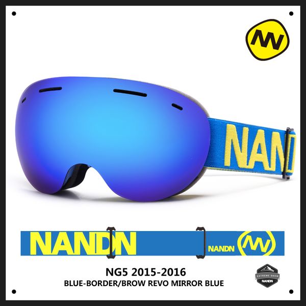 

nandn ski goggles double uv400 anti-fog big ski mask glasses skiing men women snow snowboard gogglesng5