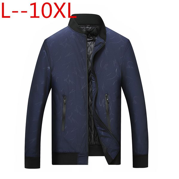 

10xl 8x 2018 new casual jackets winter coat men sportswear motorcycle mens thick slim fit bomber jackets for male brand clothing, Black;brown