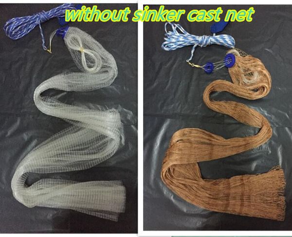2019 Throwing Work Cast Net 2 4 7 2m Without Sinker Fishing Net