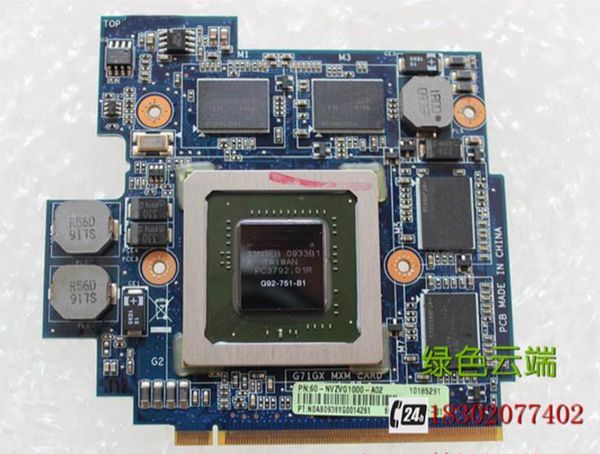

GTX 260M GTX260M G92-751-B1 DDR3 1 ГБ Видеокарта MXM VGA для Asus G61GX G71GX G72GX G51VX