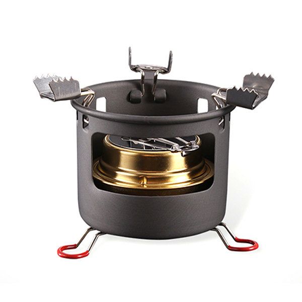 

alocs cs-b13 camping picnic alcohol cooking stove set portable liquid fuel furnace burner gas stove, kitchen appliances cooking stoves