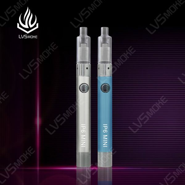 

650mah vv lim battery kit with dual quartz coil tank ip6 mini