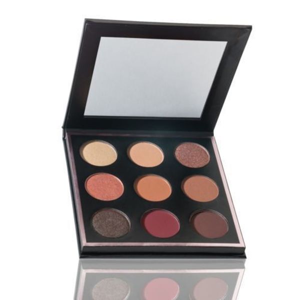 

in stock and munny mua x makeup geek eyeshadow palette 9 colors long-lasting matte eyeshadow