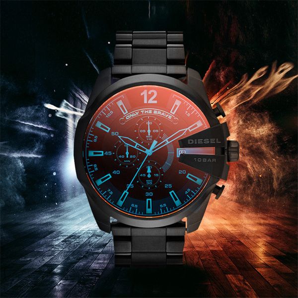 

Fa hion bu ine wri twatch ca ual military quartz port men 039 watch full teel calendar male clock relogio ma culino dz4318 reloje