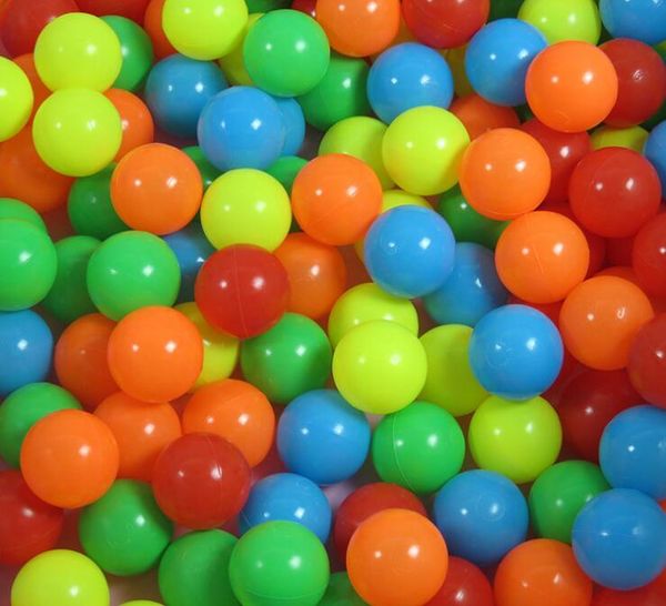 

children's marine ball toy 50pcs/lot water pool ocean wave ball mix color plastic stress air ball funny baby outdoor toys