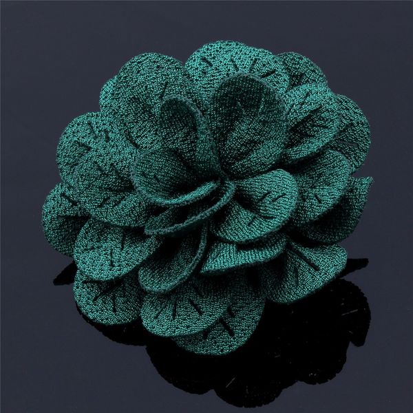 

promotional fabric mens silk flower brooches & pins, Gray