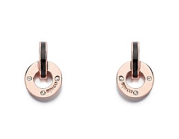 

MIMCO БЕЗОПАСНЫЙ HARBOR STUD PANCAKE ROSEGOLD ЧЕРНЫЙ ROSEGOLD