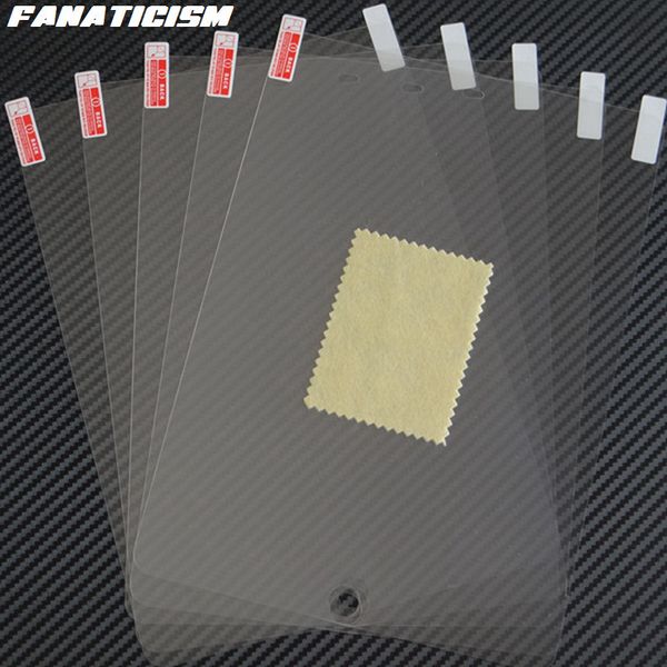 

fanaticism pet clear screen protector for apple ipad pro 10.5/12.9 inch tablet pc transparent screen guard pet plastic film
